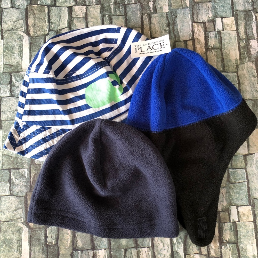 Infant Hats Lot of 3